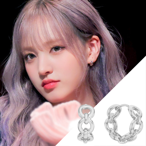 아이브 리즈 착용 폴브리알 아망다르 원터치 귀걸이 PYBE0299 - 상세 이미지 2