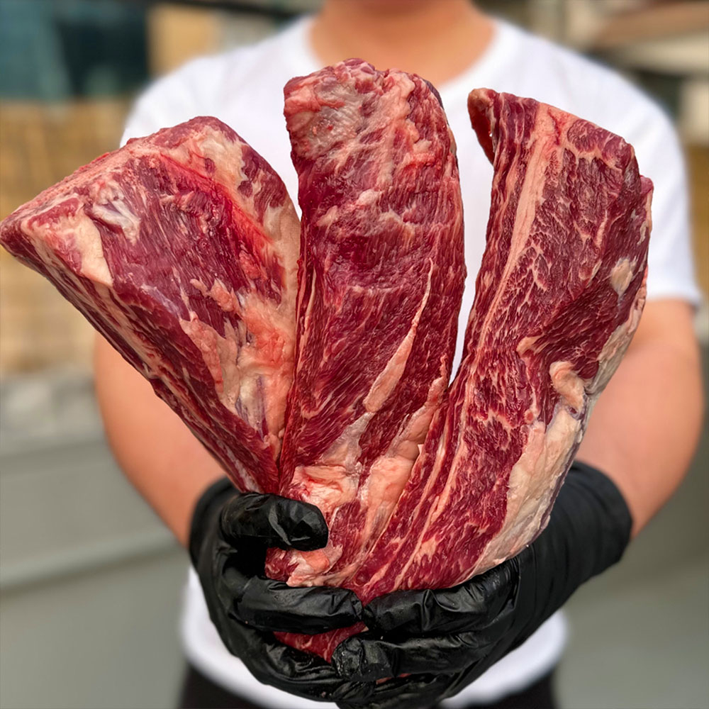 우대갈비 꽃갈비 소고기 캠핑고기 롱컷팅 1kg, 1개 - 상세 이미지 2