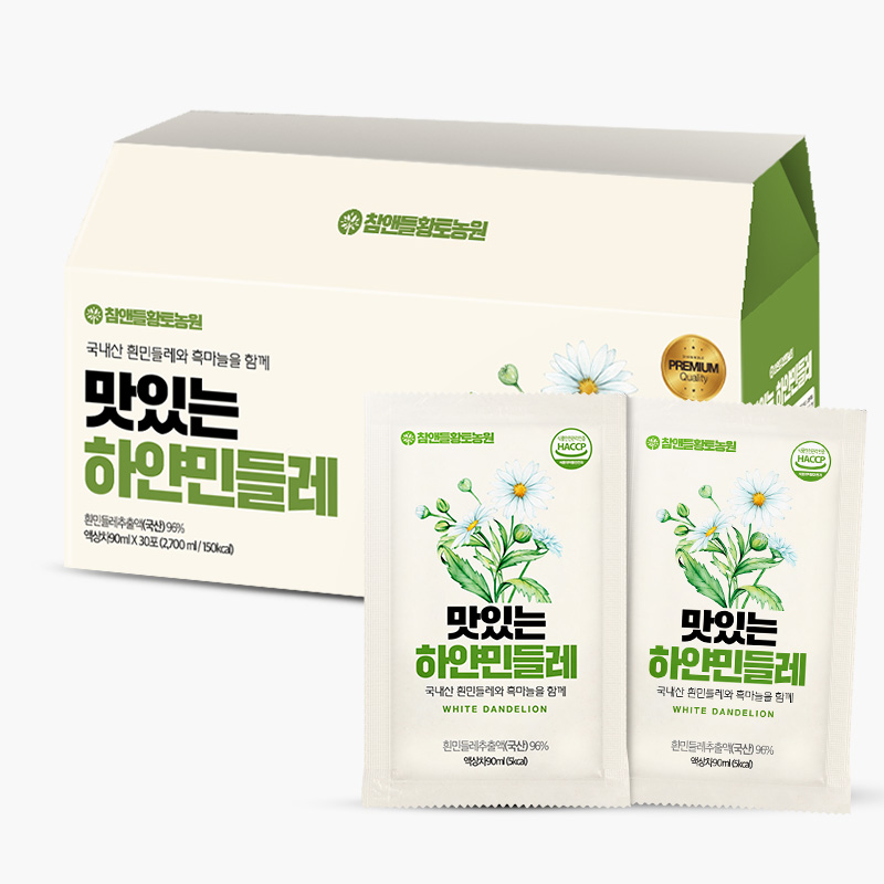 참앤들황토농원 맛있는 민들레즙 30포, 4개 - 상세 이미지 2