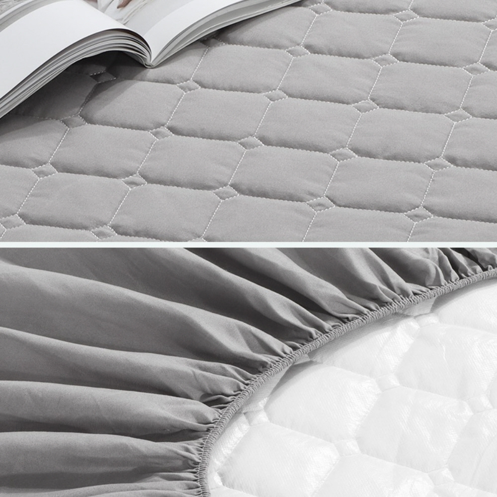 올인원 매트리스커버 일체형 올누빔 밴딩 패드 침대포 침대보 고시원 싱글