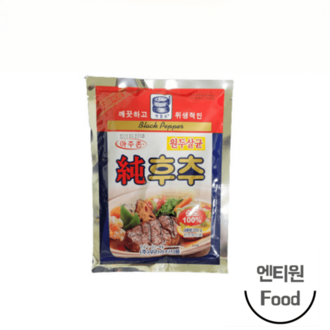승진식품 순후추 200g 한박스(50개입) : 엔티원푸드