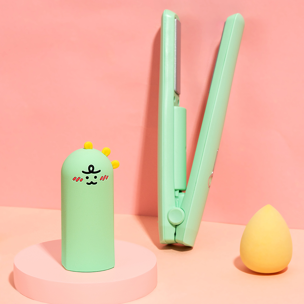 카카오프렌즈/니니즈 휴대용 무선 미니 고데기 죠르디 - 상세 이미지 3