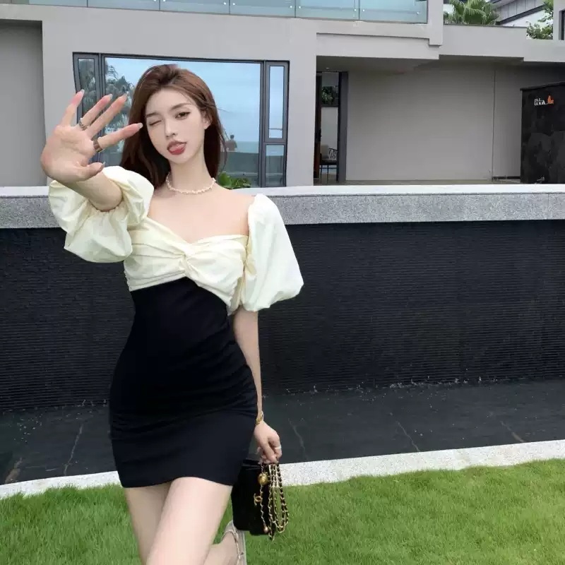 용감무쌍 용수정 92화 임주은 원피스 최혜라 튜브탑 퍼프 의상 옷 패션 - 상세 이미지 5