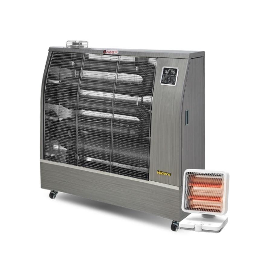 공장 대형돈풍기 건설현장곱창난로 등유주름관히터