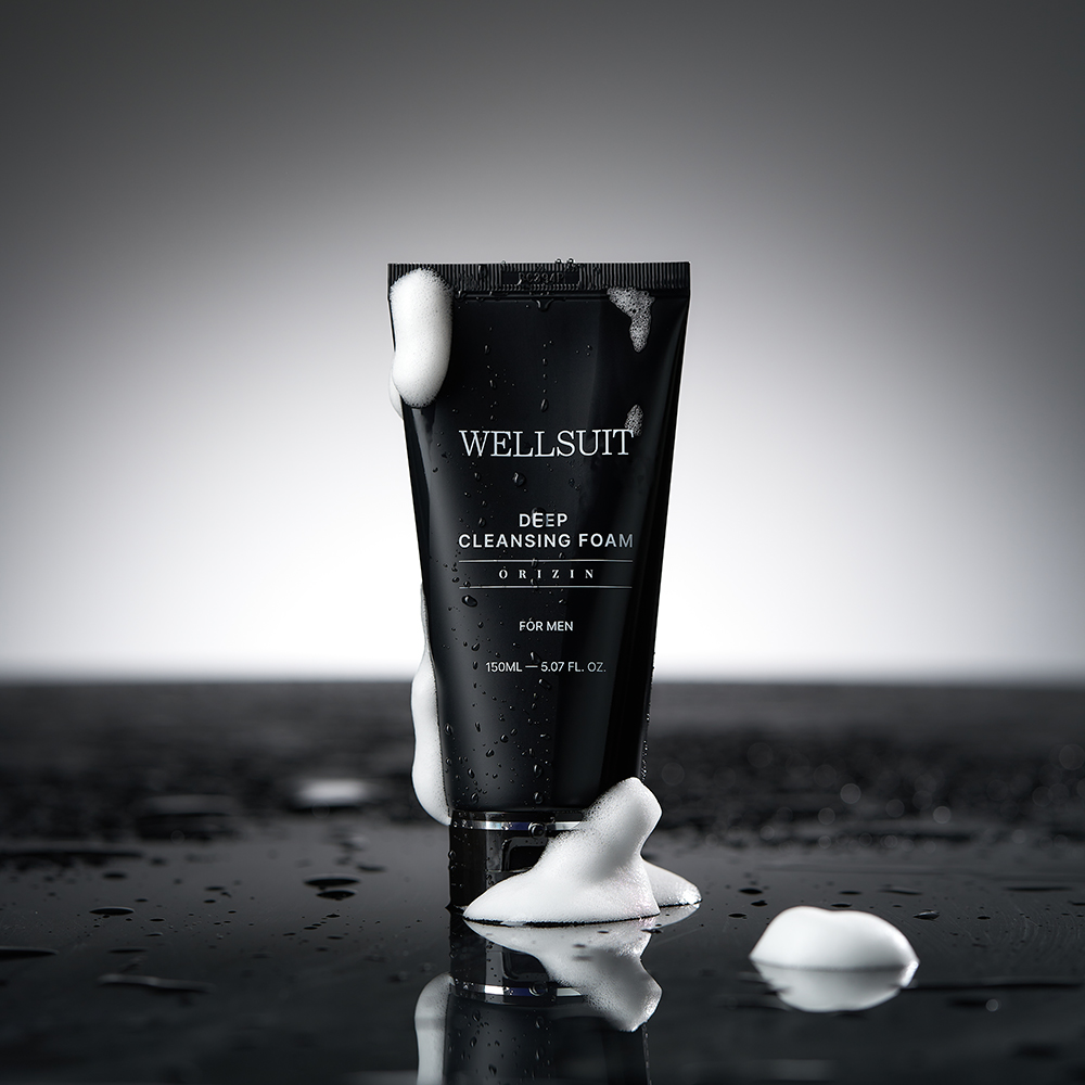 [남성 클렌징폼] 웰수트 딥 클렌징폼 150ml 1+1 기획구성 - 모공 관리 피지 제거 - 상세 이미지 2
