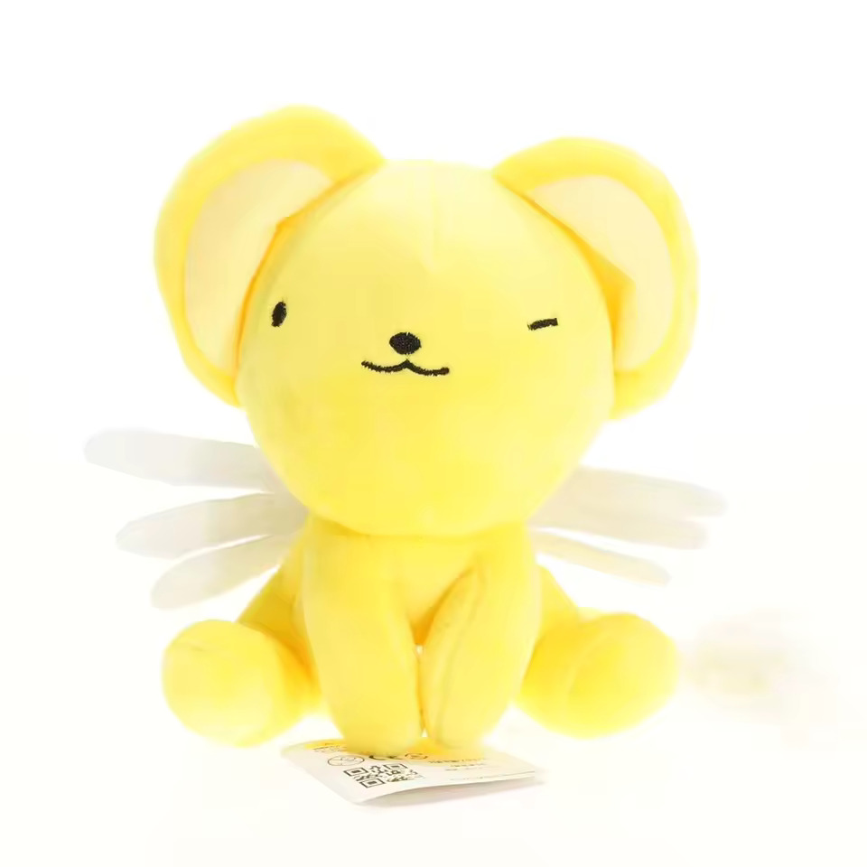 카드 캡터 체리 사쿠리 스피넬 케로 샤오랑 요술봉 피규어 가챠 인형 키링 굿즈 17cm 만화 애니메이션 Captor 사쿠라 베어 봉제 동물 어린이... 