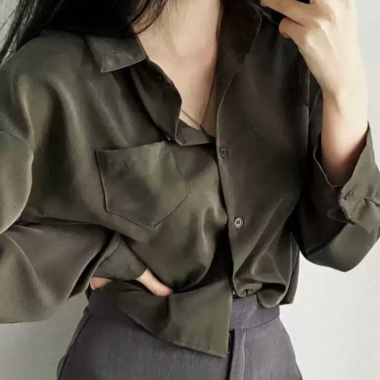 나솔사계 80화 조현아 셔츠 블라우스 루즈한 레이어드 의상 옷 패션 - 메인 이미지