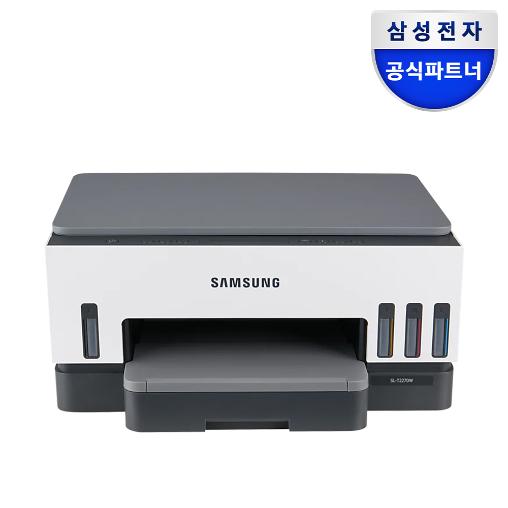 삼성전자 무한 잉크 복합기 SL-T2270W 프린터 WiFi 모바일출력 자동양면 잉크포함