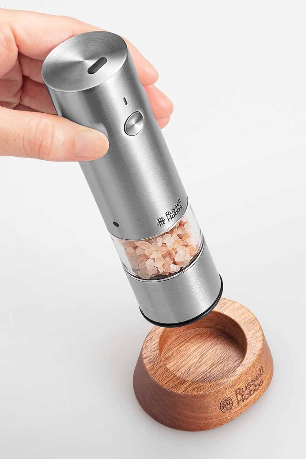 러셀 홉스 Russell Hobbs 미니 충전식 소금 후추 그라인더 7941JP 실버