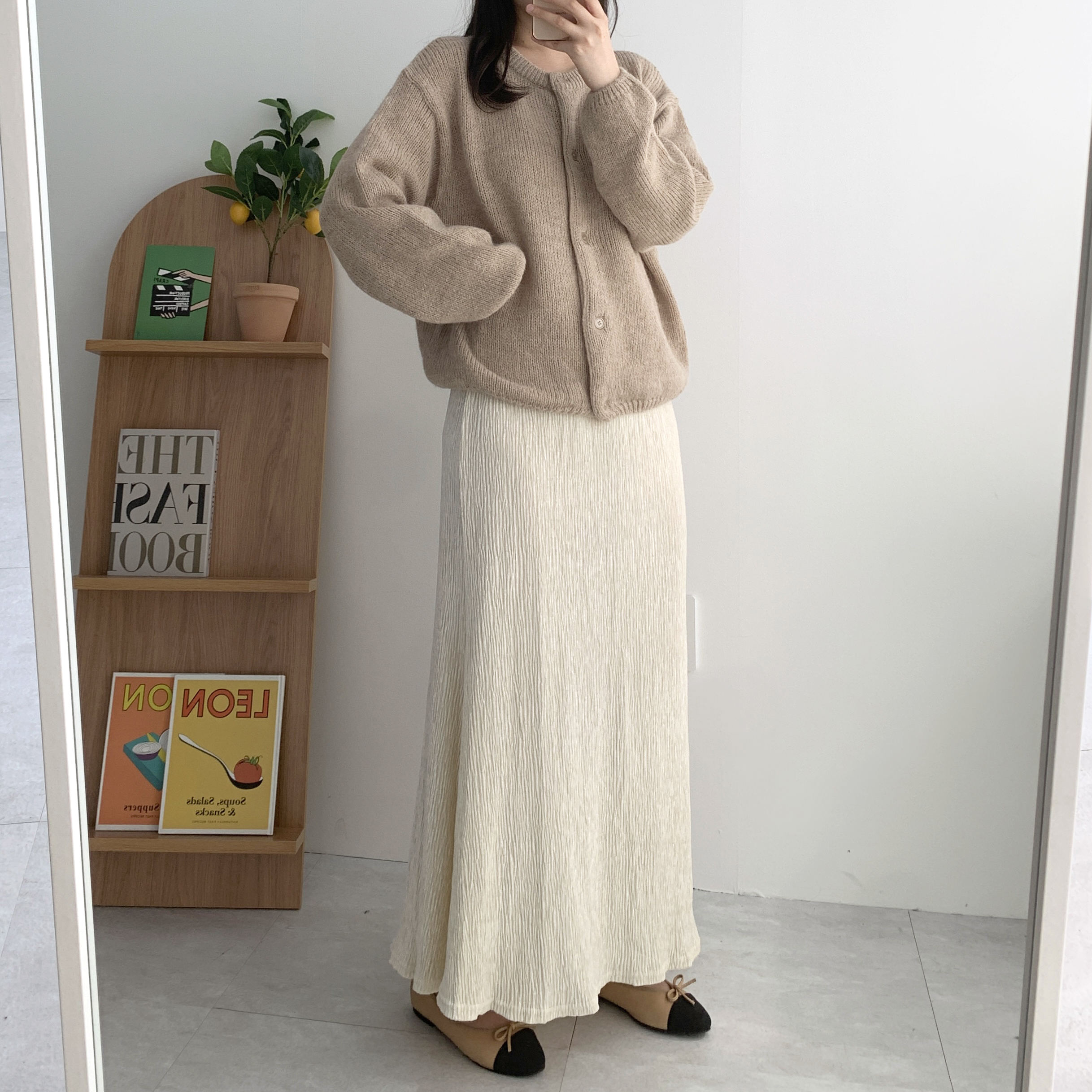 벨로아스커트 벨벳스커트 플레어스커트 - 상품 이미지