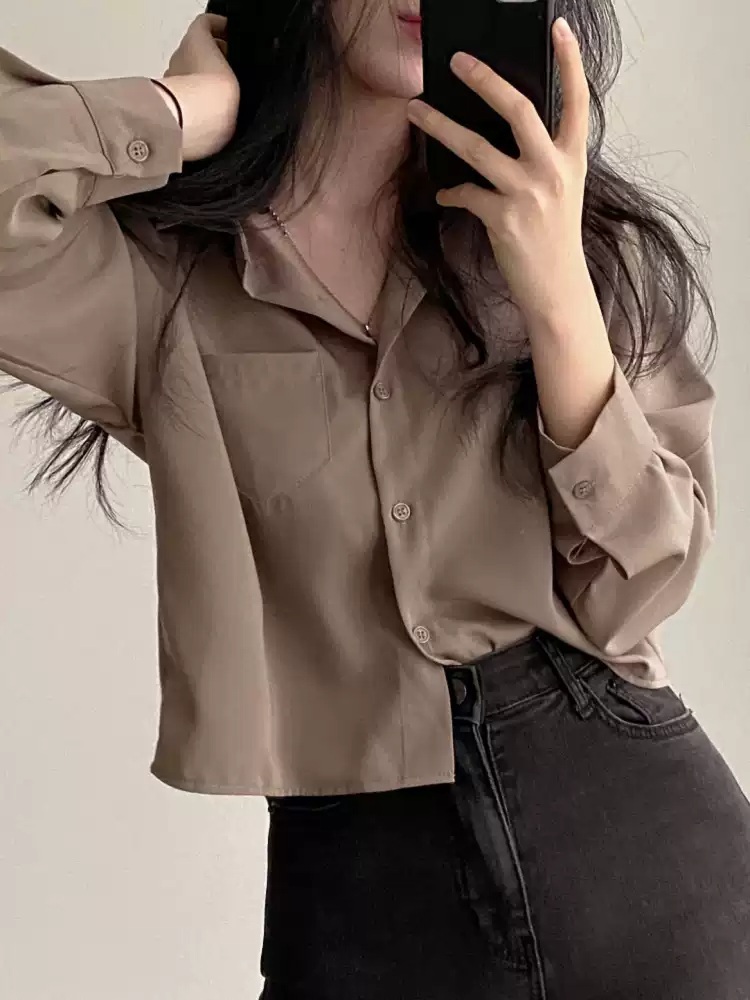 나솔사계 80화 조현아 셔츠 블라우스 루즈한 레이어드 의상 옷 패션 - 상세 이미지 4
