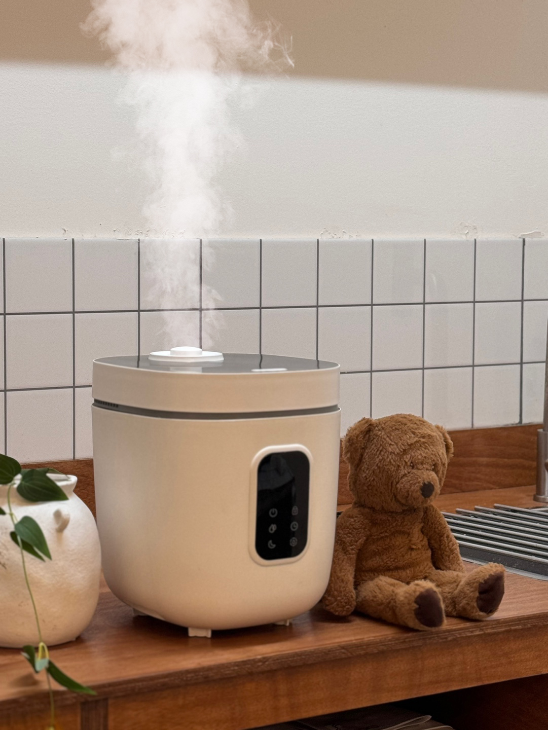 가열식 가습기 올스텐 316 대용량 신생아 아기 온열 통세척