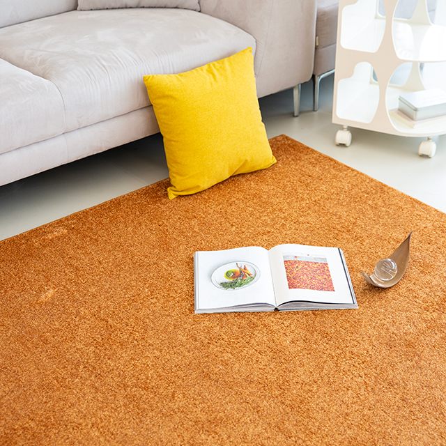 [노르딕코지] 고급 카페트 수입 거실 러그 사계절 먼지없는 대형 맞춤 베이지140x200