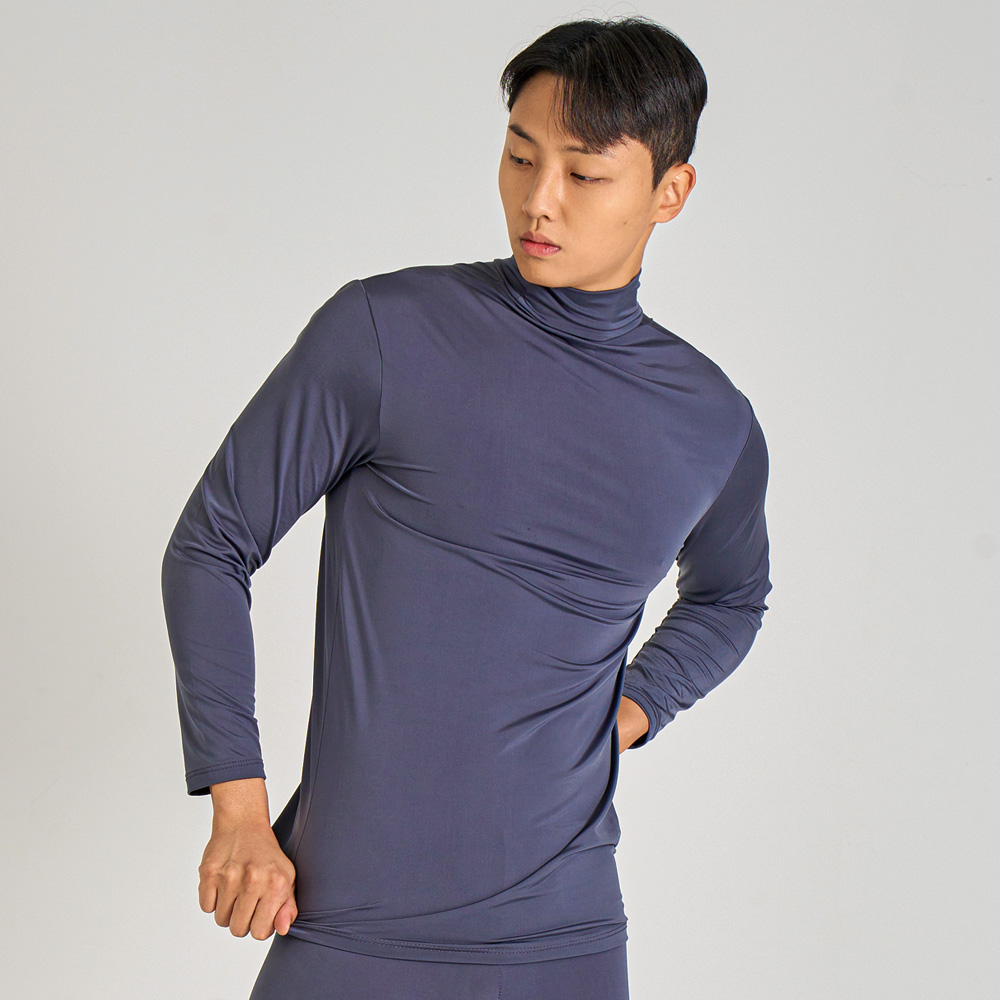 에이원 남성용 발열 기모 목폴라 내의 상의 88005 - 상품 이미지