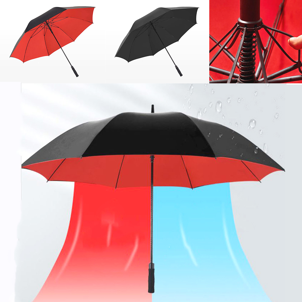 초대형 와이드 장우산 원터치 방수 방풍 자외선차단 가림막 - 상품 이미지