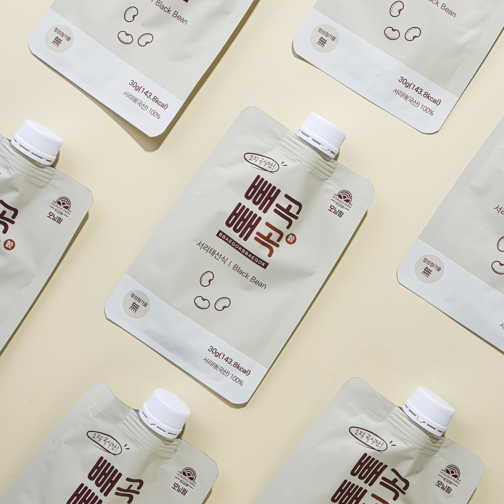 빼곡빼곡 식물성 단백질 쉐이크 검은콩 서리태선식30g 10개입