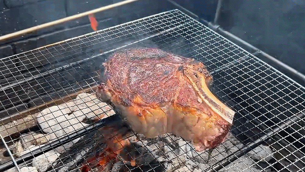 토마호크 스테이크 캠핑고기 바베큐 소고기 1kg, 1개 - 상세 이미지 3