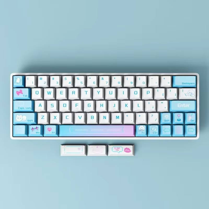 Sikakeyb Hm66 마그네틱 축 유선 키보드 게임 맞춤형 RGB 키보드 - 상세 이미지 4