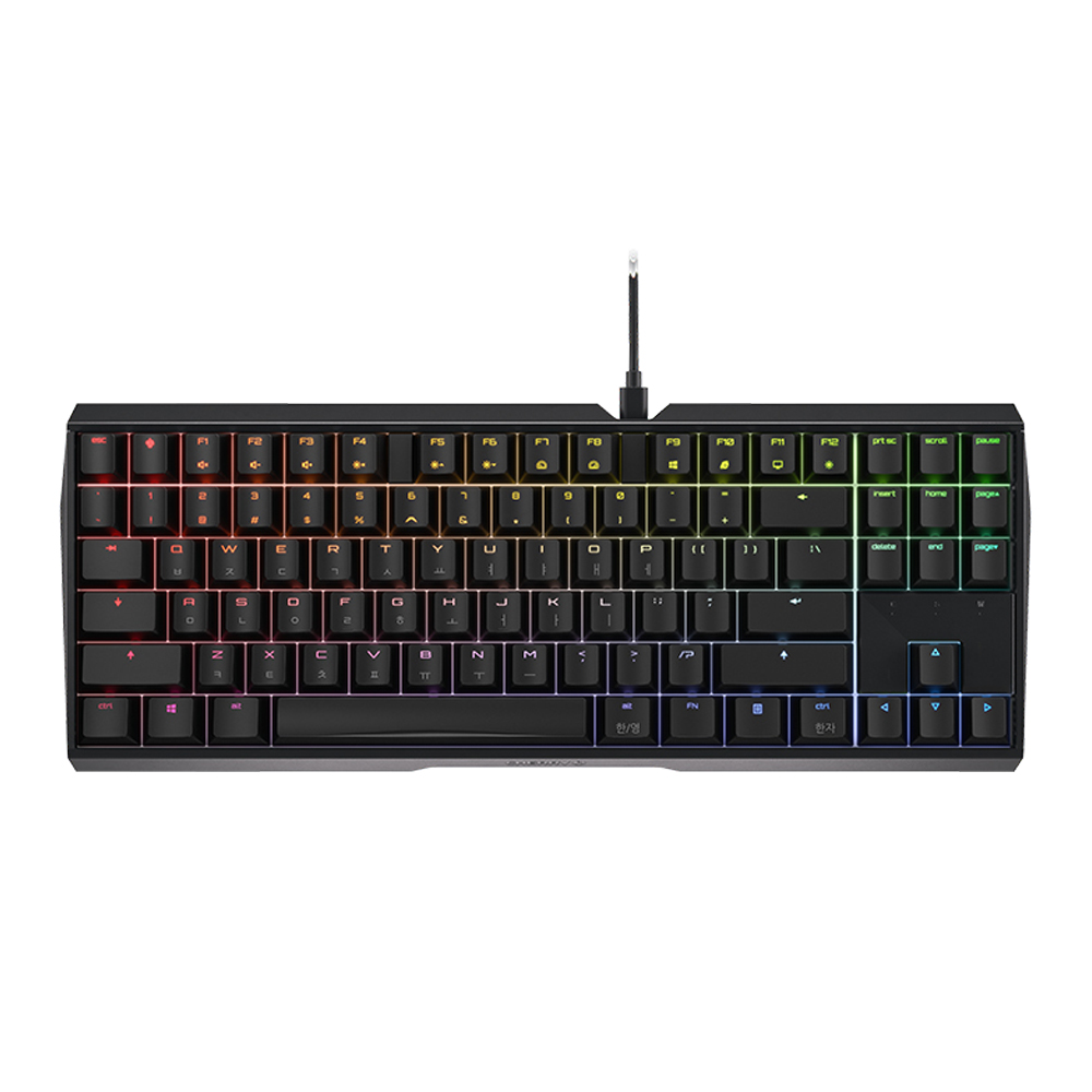 체리 키보드 MX BOARD 3.0S RGB TKL 블랙 저소음 적축 기계식 유선 키보드 - 메인 이미지