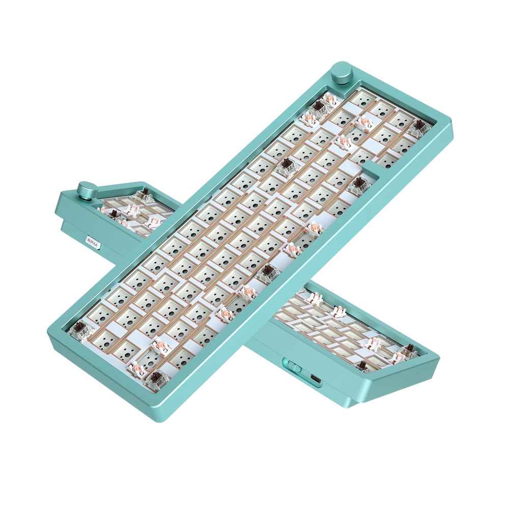 기계식 키보드 AL68A 핫스왑 키보드 알루미늄 키보드 DIY 키보드
