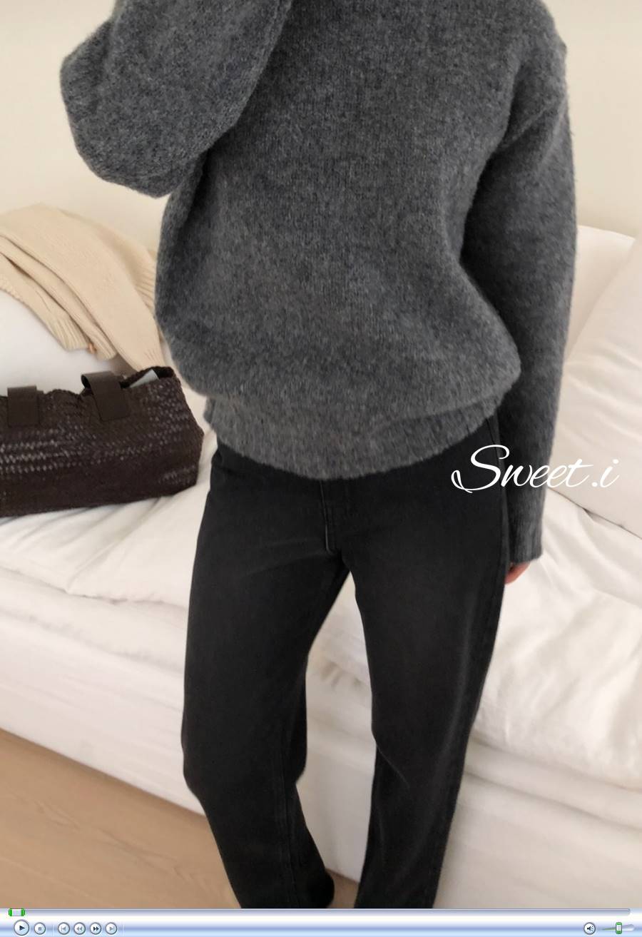 [당일 - 블랙S 청S] Founders 파운더스 카상진 2col 스트레이트 블랙 진청 가을 데님 청바지 상세 이미지 21