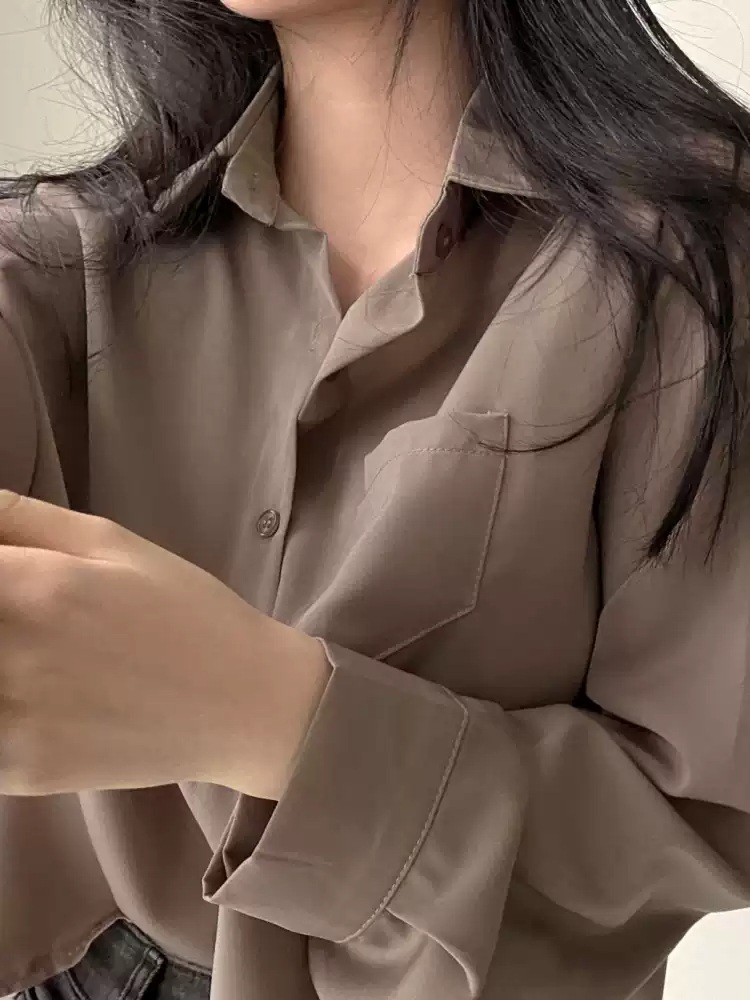 나솔사계 80화 조현아 셔츠 블라우스 루즈한 레이어드 의상 옷 패션 - 상세 이미지 2
