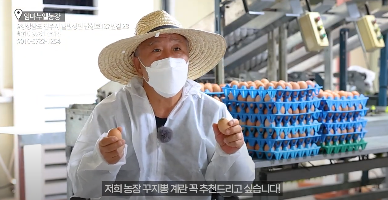 난각번호1번 프리미엄 유정란 꾸지뽕 먹고 자란 자유 방사 유정란 자연방목 계란 대란 20구 이미지 4