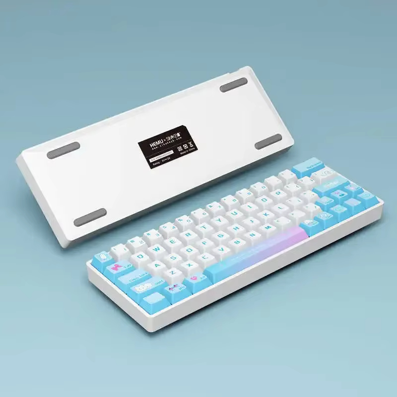 Sikakeyb Hm66 마그네틱 축 유선 키보드 게임 맞춤형 RGB 키보드 - 메인 이미지