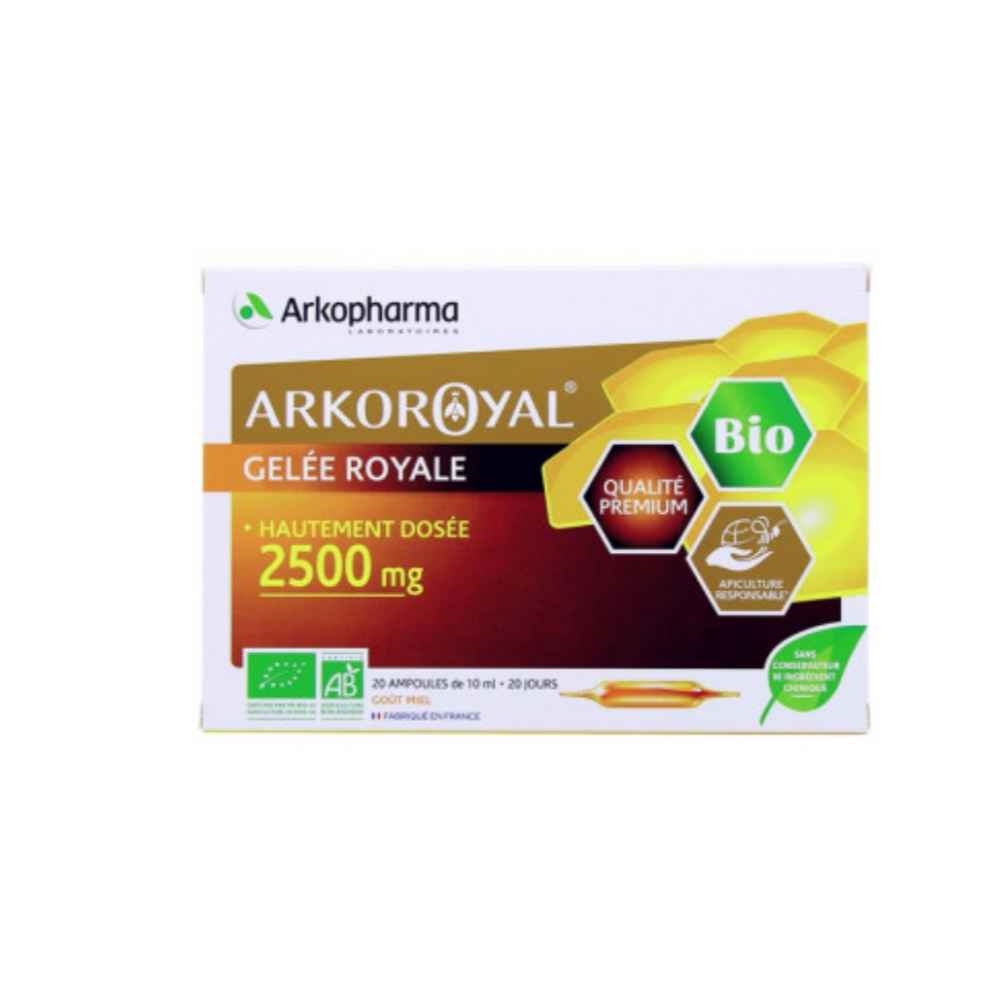 1+1 아코파마 로얄제리 고농축 2500mg 20앰플 2팩 세트 - 상세 이미지 4