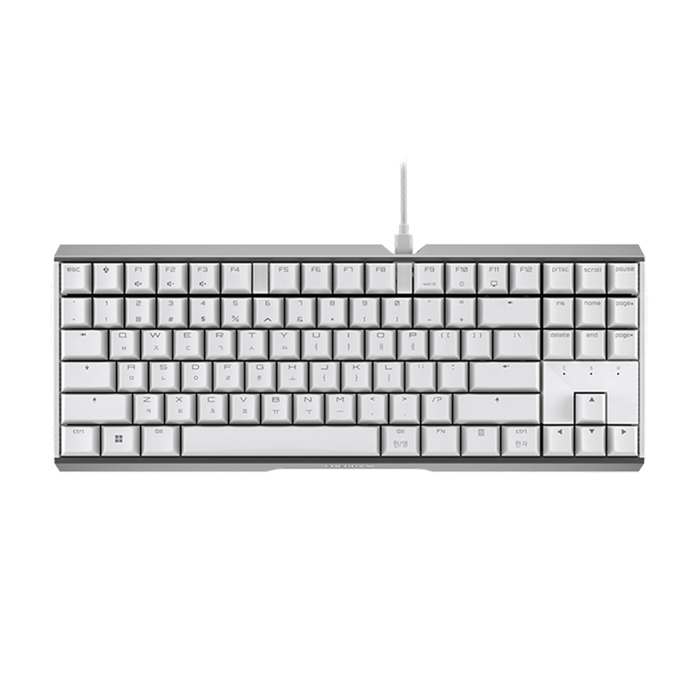 체리 키보드 MX BOARD 3.0S TKL 화이트 청축 텐키리스 기계식 유선 키보드 - 메인 이미지