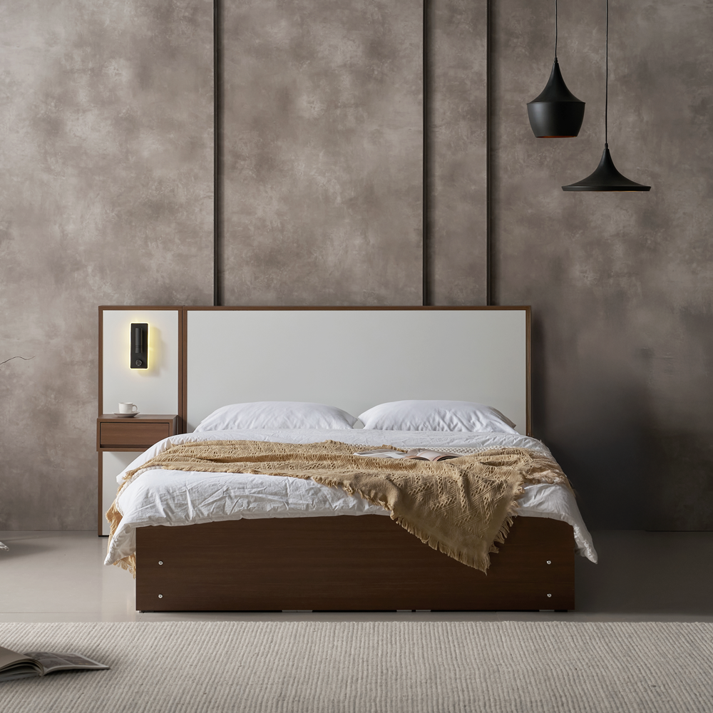 루나힐 침대프레임퀸 트윈베드 중학생 서랍형 높은 퀸사이즈 안방