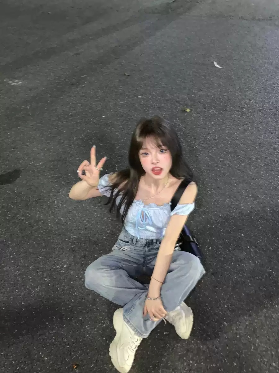 나솔사계 80화 경리 블라우스 셔츠 오프숄더 쉬폰 의상 옷 패션 - 상세 이미지 3
