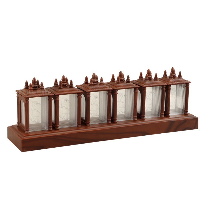 진공관시계 디지털 전자 탁상용  LED 글로우 발광 인테리어