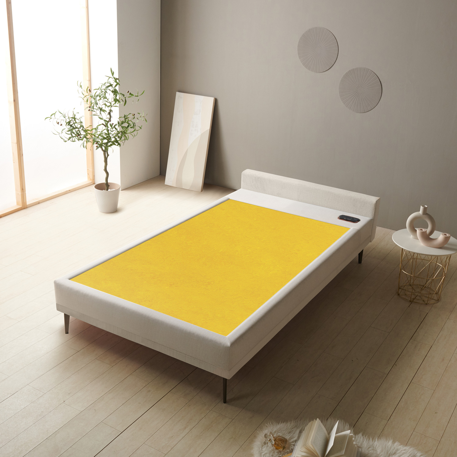 가보건강침대 황토 밀양흙침대 세라믹볼 세라믹스 돌침대 싱글 패브릭 S라니SE