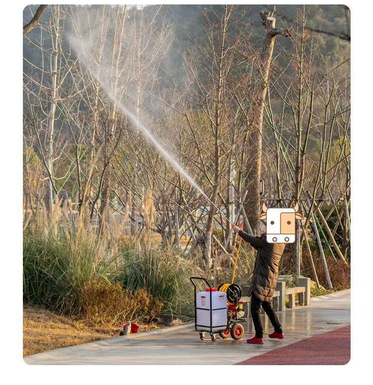 자동 살포기 전기고압분무기 고압 전동 충전 - 상세 이미지 3