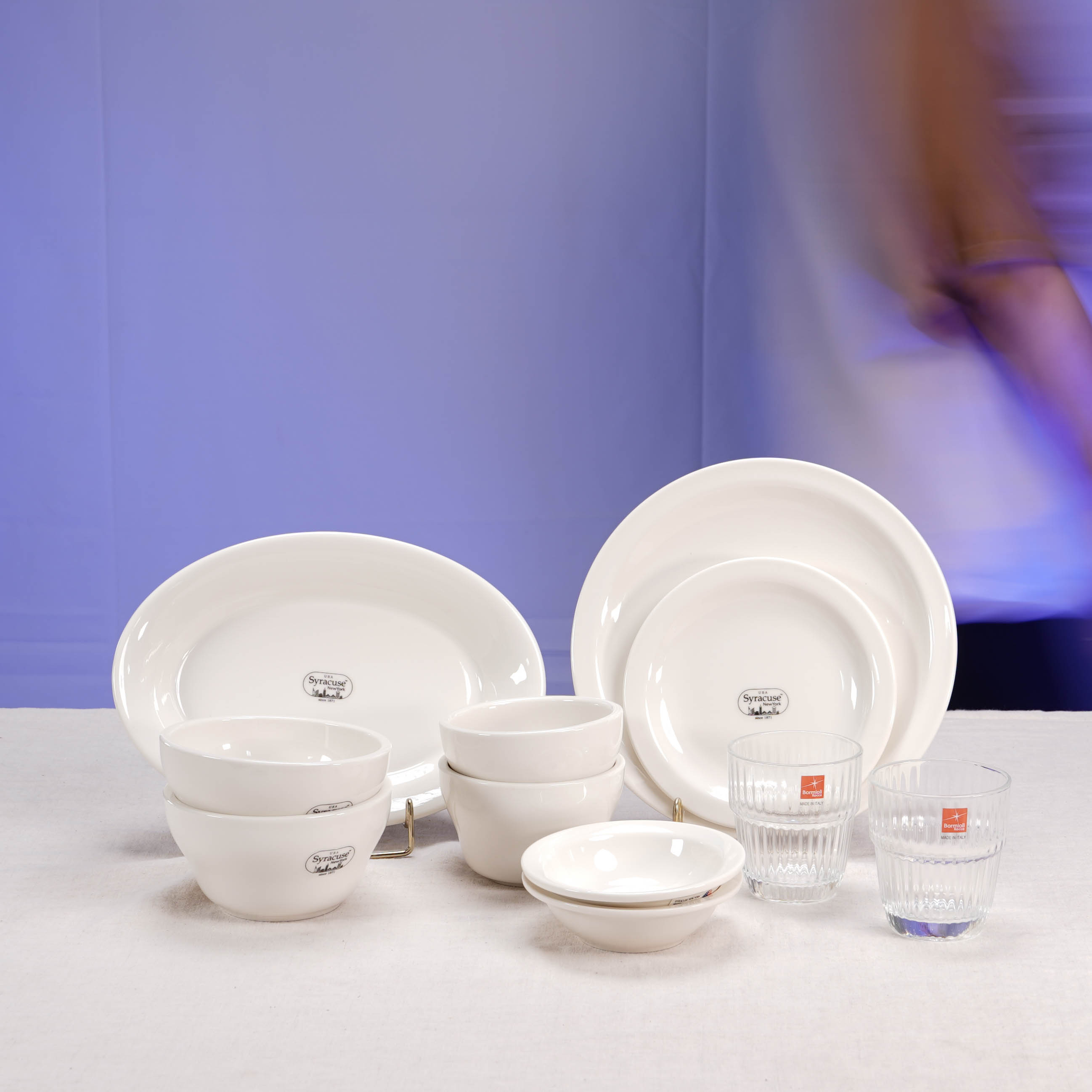 시라쿠스 뉴욕 신혼부부 2인 식기세트 C형