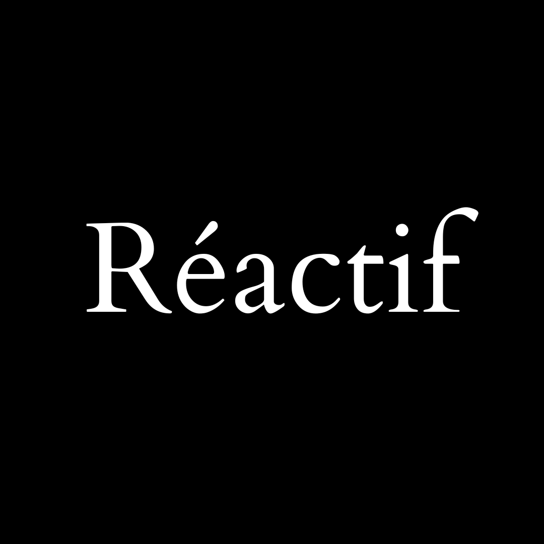리엑티프 스토어 로고