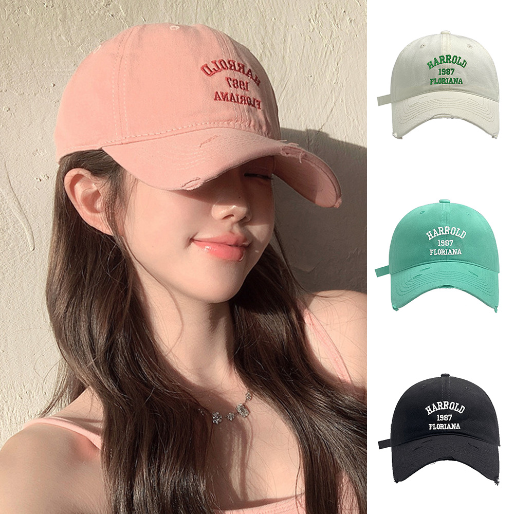여자 러닝모자 연예인 깊은 테니스 모자 볼캡 - 상품 이미지