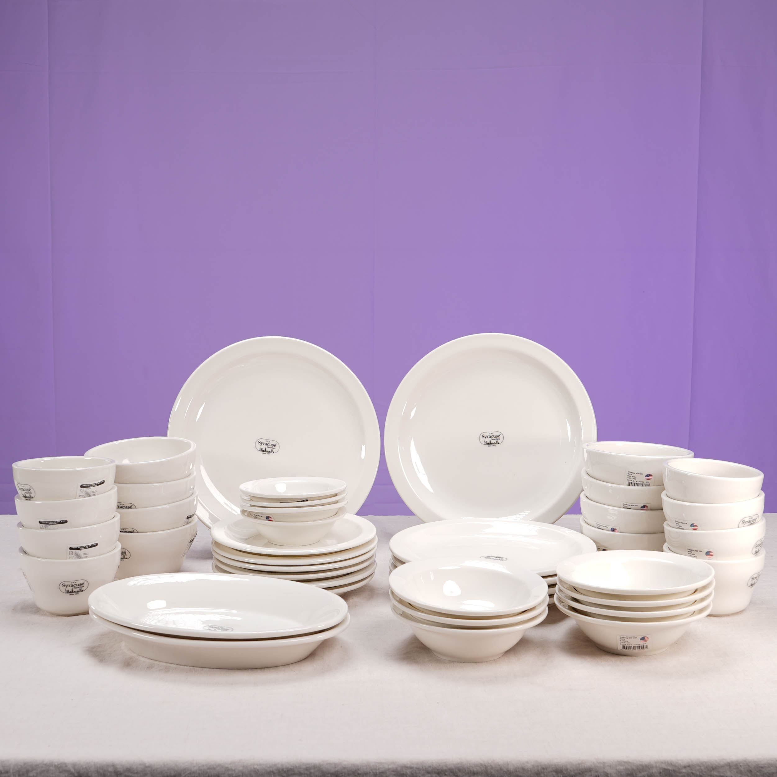 시라쿠스 뉴욕 8인 그릇세트 B형 42P 혼수 식기
