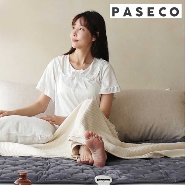 파세코 탄소 전기 장판 전자파없는 전기 매트 침대용 전기요