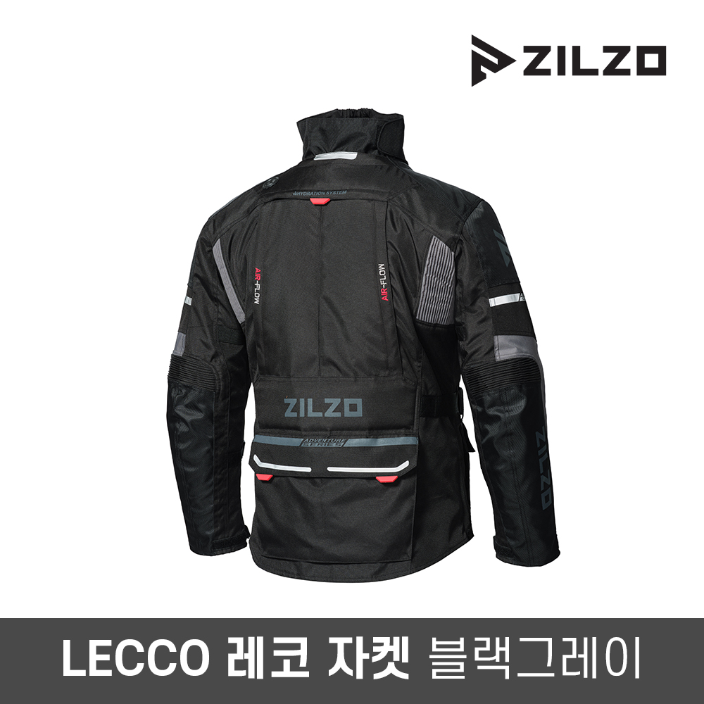 ZILZO 풀케블라 메쉬 오토바이 어드벤처 투어링 라이더 자켓 LECCO 3계절용 - 상세 이미지 2
