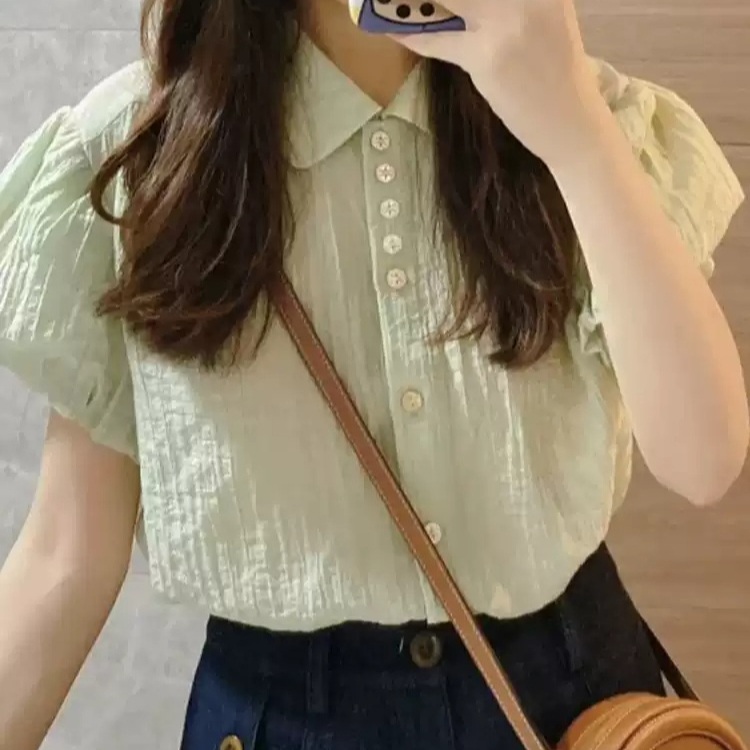 엄마친구아들 13화 장영남 블라우스 셔츠 서혜숙 퍼프 카라넥 의상 옷 패션 - 메인 이미지