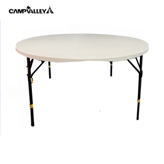 브로몰딩 원형 테이블 접이식 야외테이블 식탁 카페 행사용 1220 1520 1820