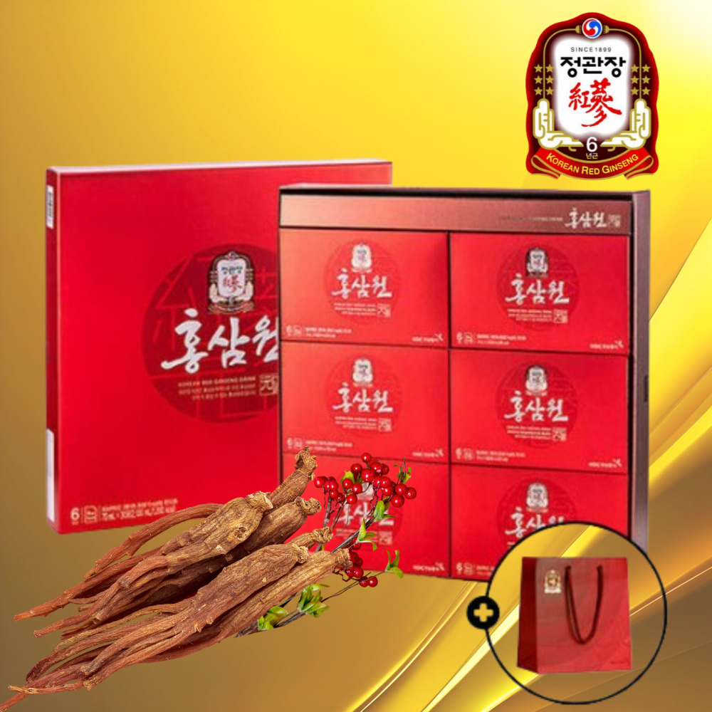 정관장 홍삼원 50ml 60포 쇼핑백포함 부모님선물세트