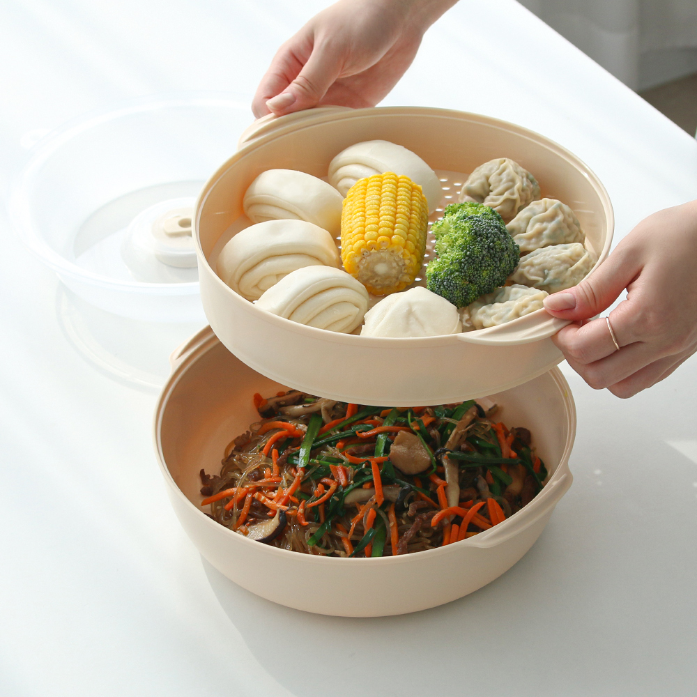국내산 전자레인지 대형 라면기 & 찜기 세트 만능 다용도 전자렌지 - 상세 이미지 5
