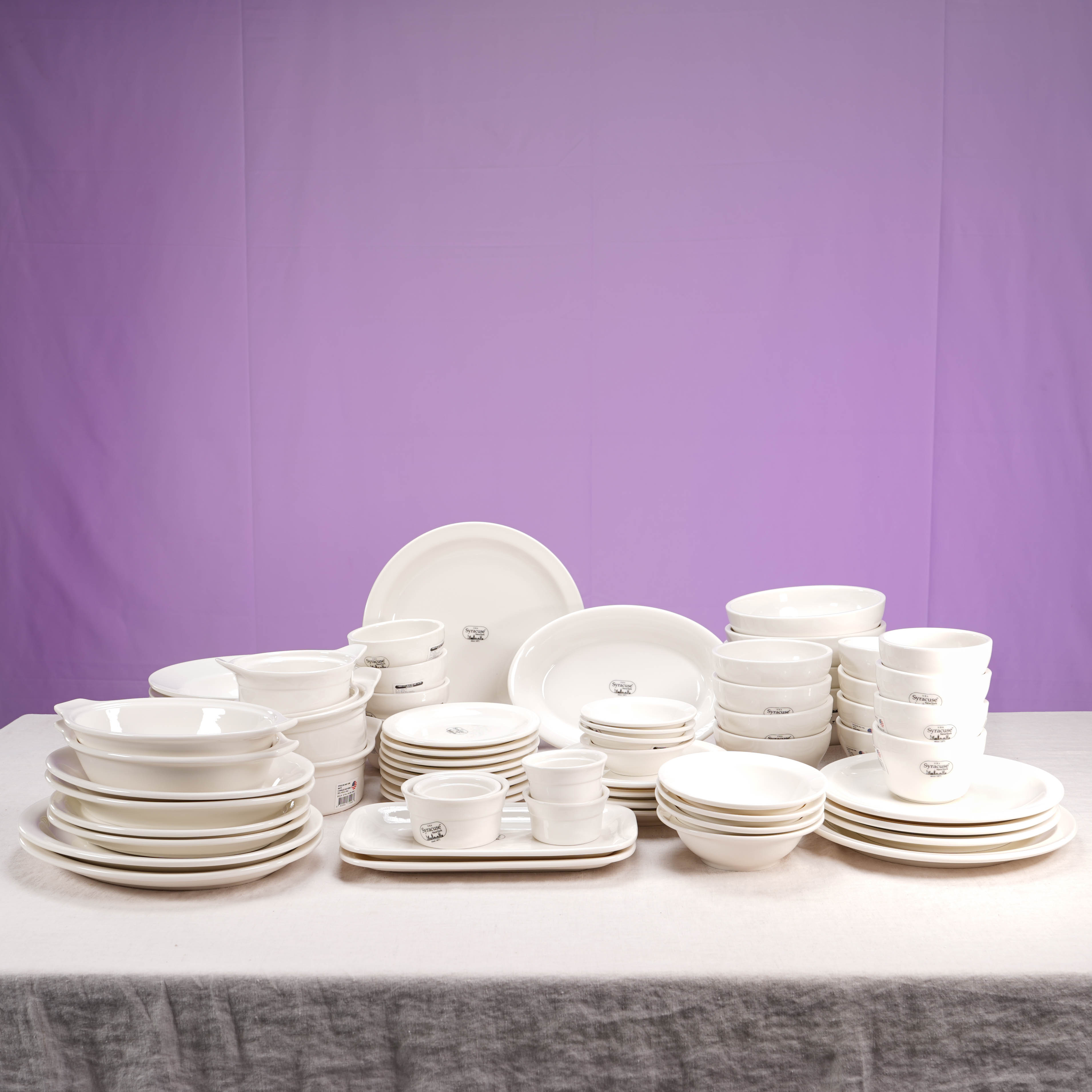 엘솜 시라쿠스 뉴욕 8인 그릇세트 A형 70P 혼수 식기