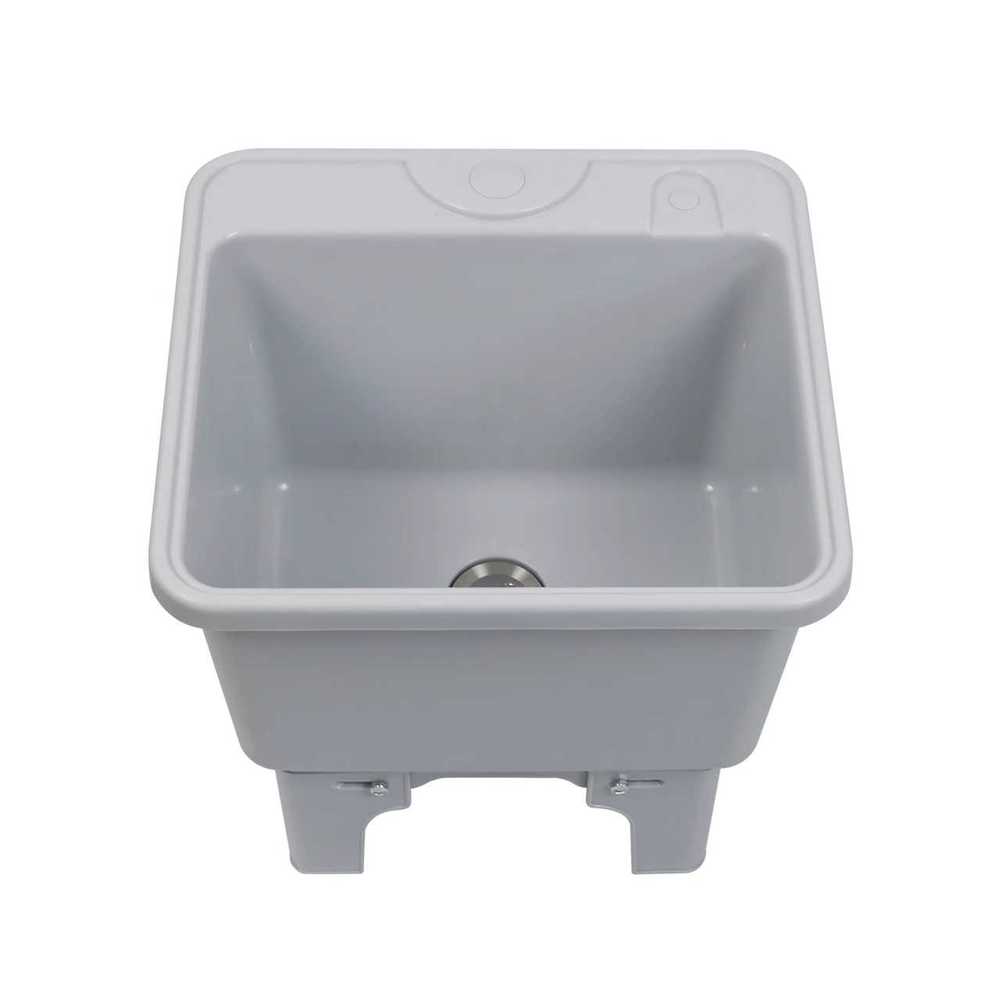 학교 개수대 플라스틱 탕비실 청소 배수 탈수대 마대 40cm - 상품 이미지