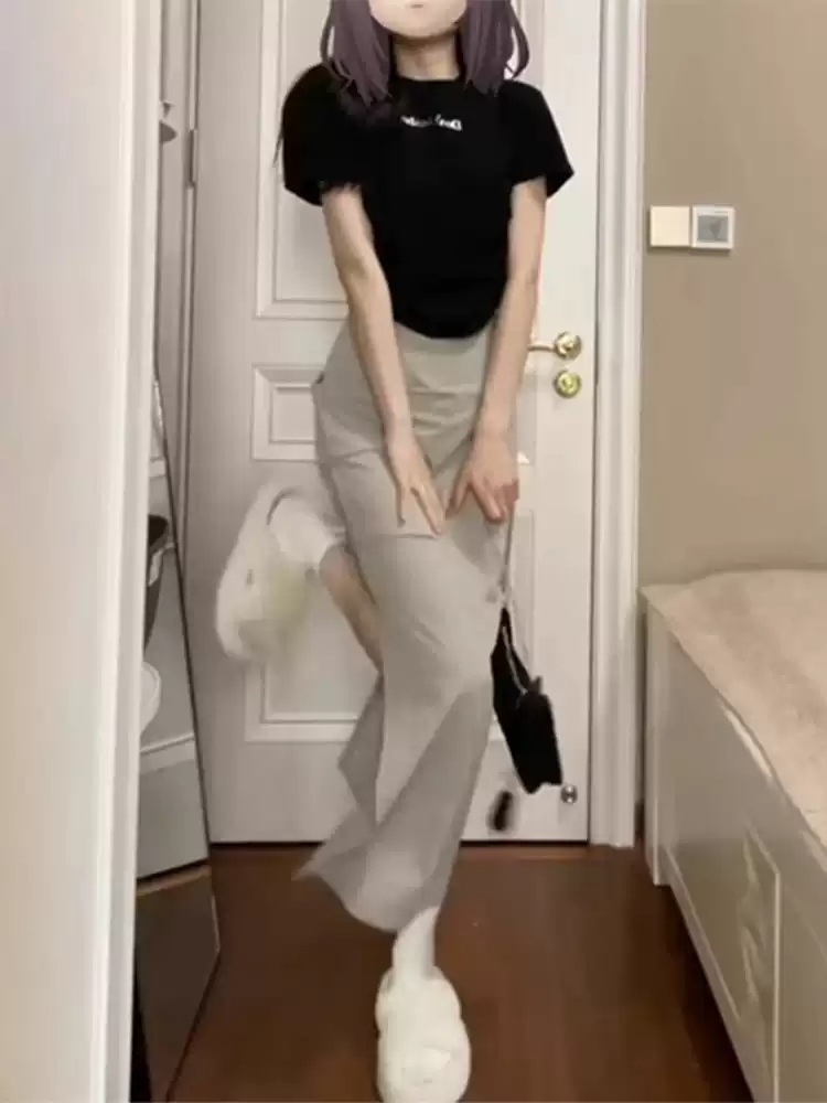 엄마친구아들 13화 정소민 스커트 치마 롱 배석류 H라인 캐주얼 의상 옷 패션 - 상세 이미지 5