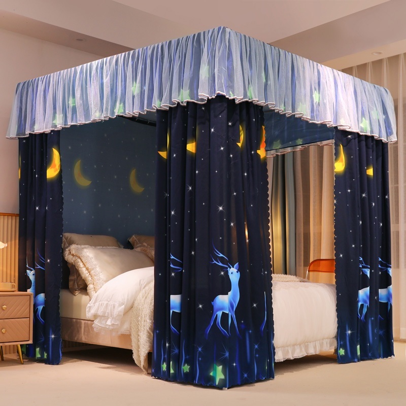 어린이 침대캐노피 아이방 인테리어 커튼 모기장