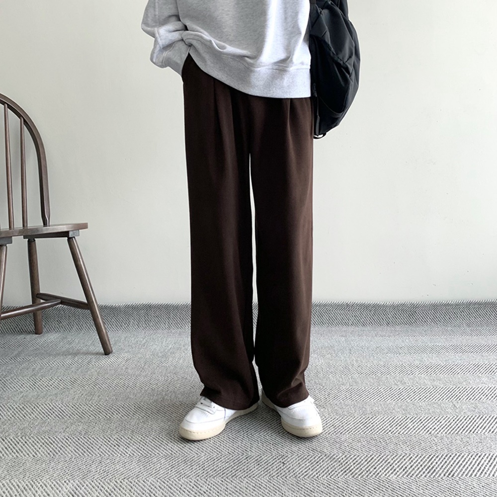 스웻팬츠 남자와이드트레이닝팬츠 통큰바지 이미지 8